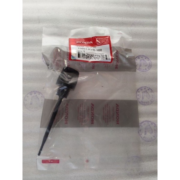 Tutup oli bagian atas (gauge oil level)original Yamaha untuk motor Vario. 15651-kvb-900