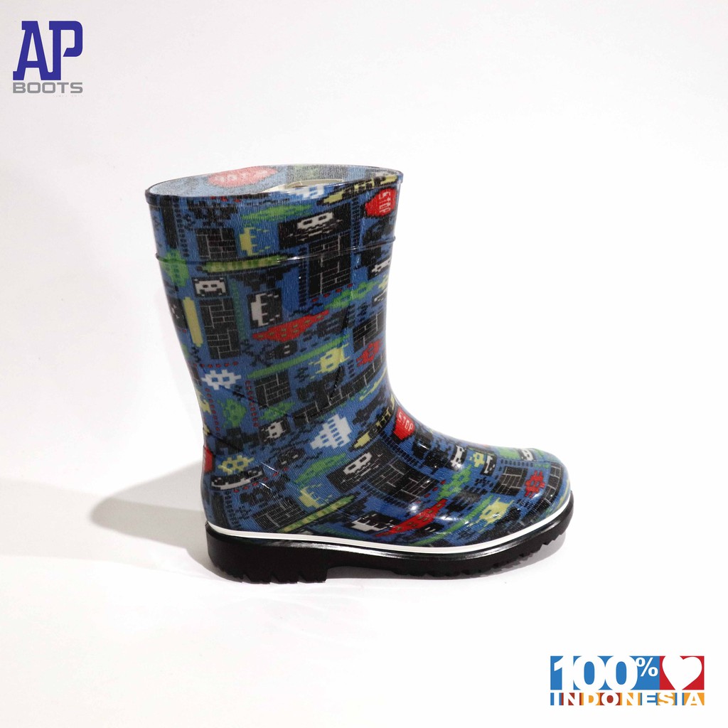 AP 2012 PACMAN 15.0-18.0 - SEPATU BOOTS KARET ANAK -  AP BOOTS