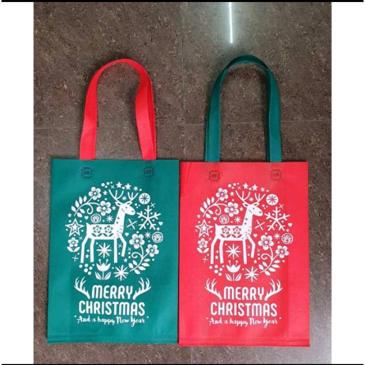 

Goodie bag natal 30x40x8 tas spunbond