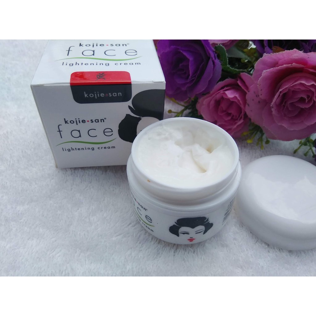 Kojie San Face Lightening Cream Kojiesan Whitening Skin Krim Pemutih 30g BPOM (VIC)