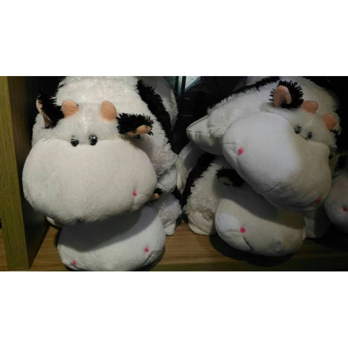Bantal Boneka Sapi Cimory Lucu Empuk +- 30 x 45cm - Lembut Fuwa Diskon