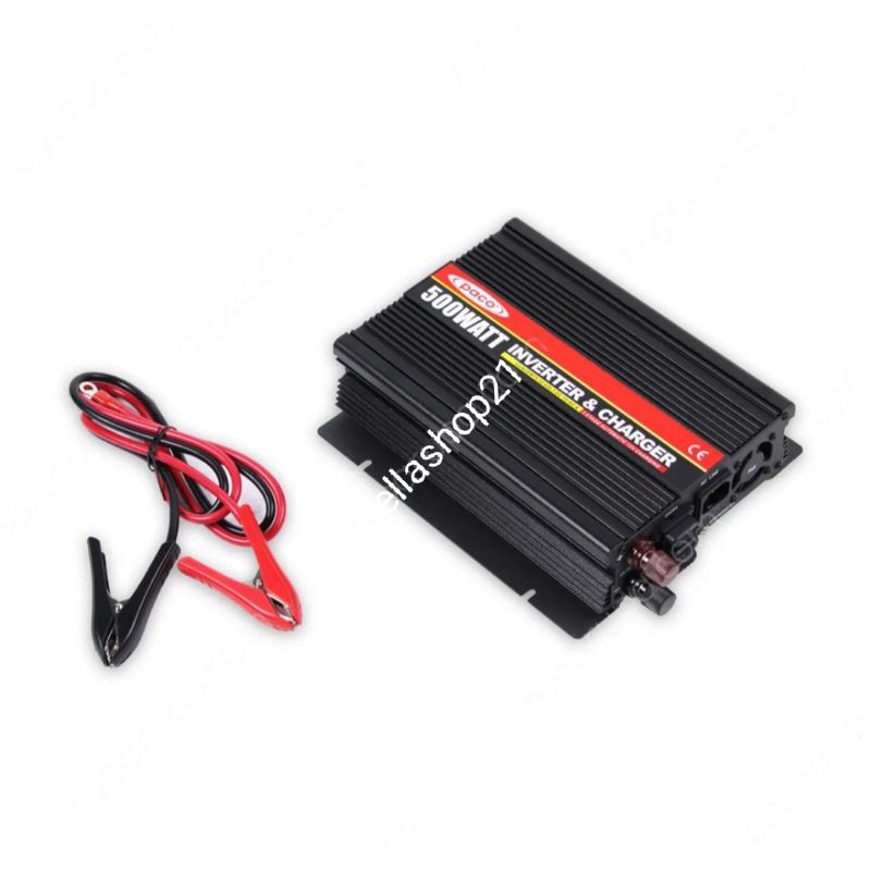 paco power inverter 500 watt mengubah arus DC ke AC