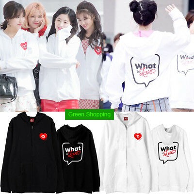 COD - HOODIE TWICE SWEATER TWICE JUMPER JAKET KPOP KOREA Twice What Is Love