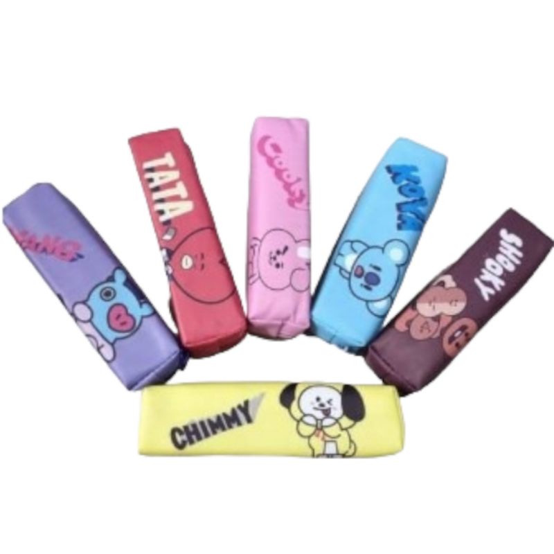 

Kotak Pensil BT21 BTS Anak- Tempat Kotak Pensil Army Kpop Murah Lucu - kotak pensil cooky Chimmy mang koya shooky