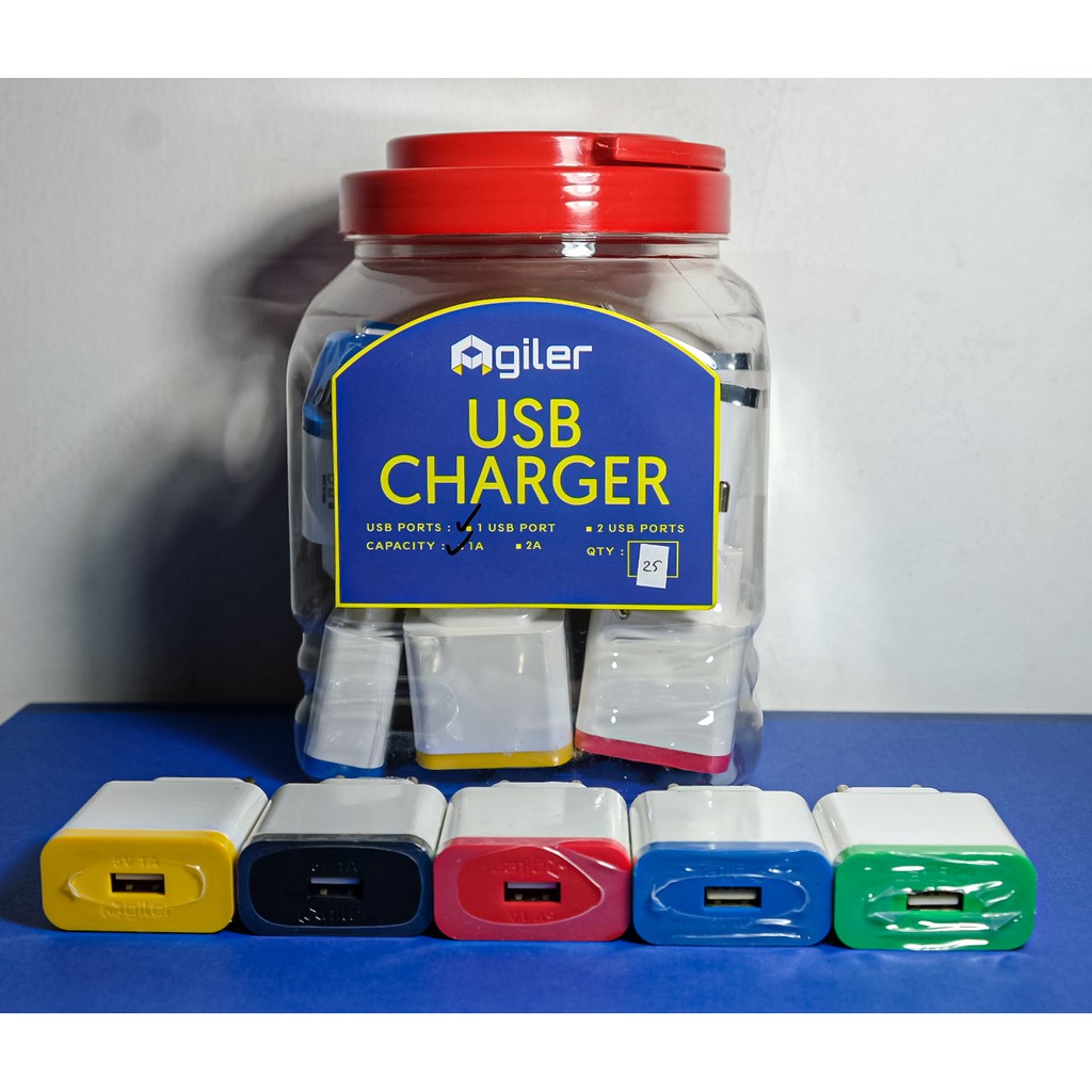 Charger AGILER Charger Android Charger HP Casan HP Adaptor Charger Batok Charger Kepala Charger