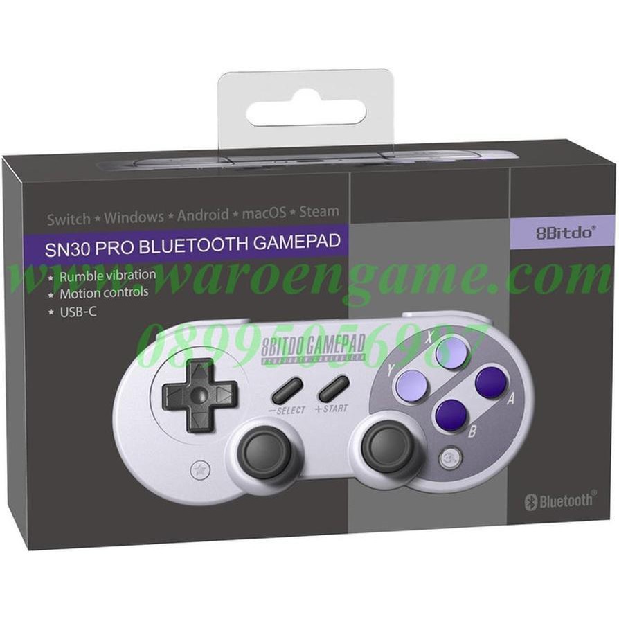 8bitdo Sn30 Pro Controller N Switch Steam Windows Macos Android Murah Bagus Ori No Kw Mantap Shopee Indonesia