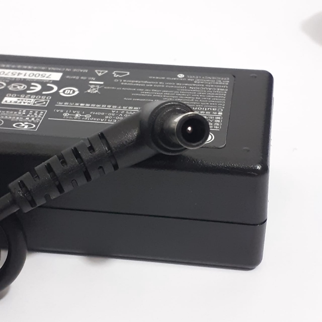 Adaptor Charger TV &amp; Monitor LG Original 19V 1.75A Jarum / CASAN TV LG,SAMSUNG/CASAN MONITOR LG