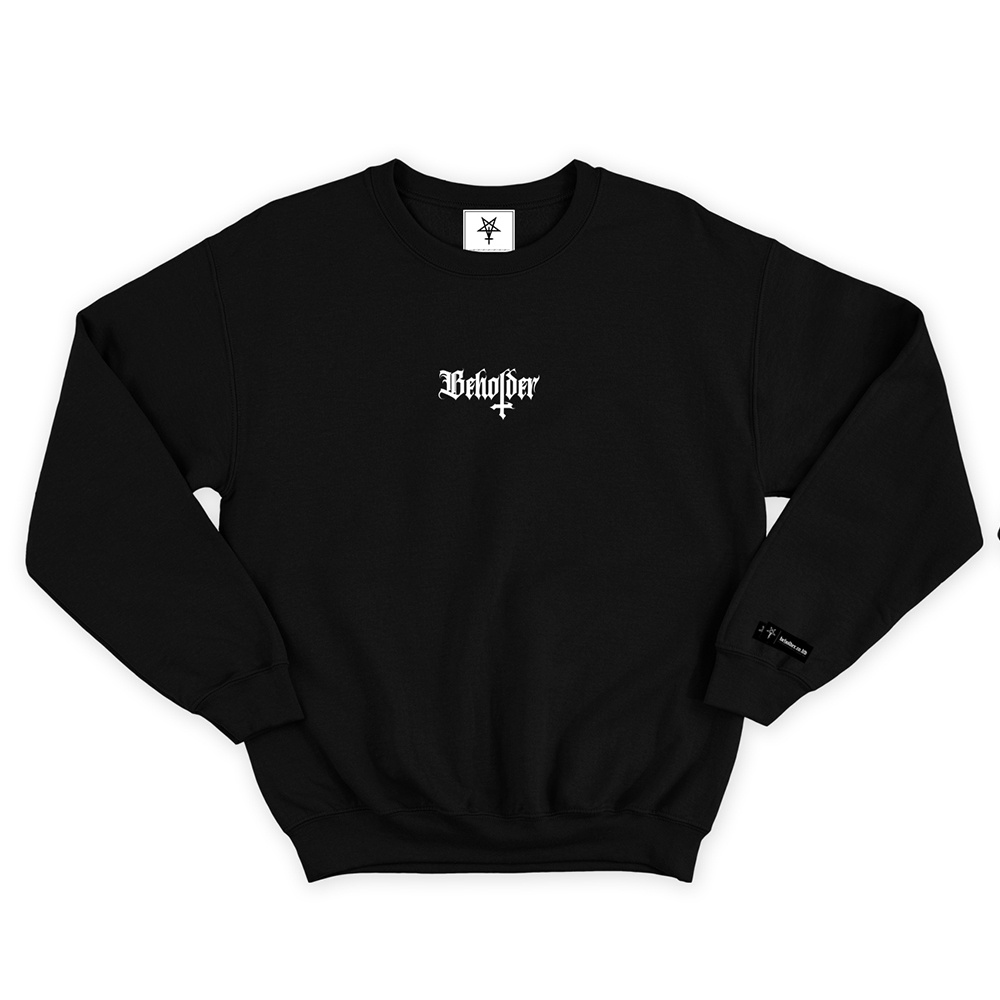 BEHOLDER Crewneck Altar Black