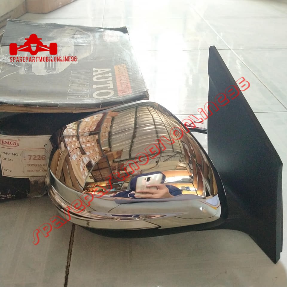 Spion Toyota Avanza Veloz Elektrik Lampu Chrome EMGI 7228 7229