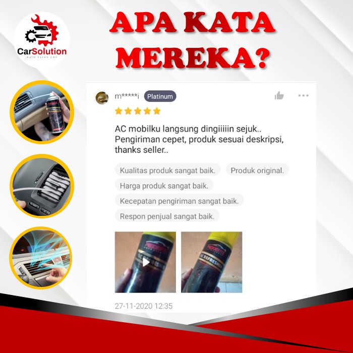 Ac Refresher Mobil Pembersih Ac Mobil Ac Cleaner Penyegar Ac Mobil Ac Cleaner Spray Ac Refreser