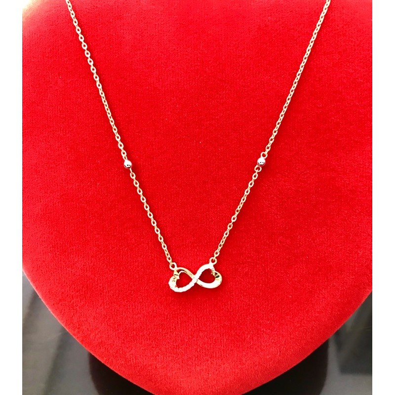 Kalung koye infinity emas asli kadar 375