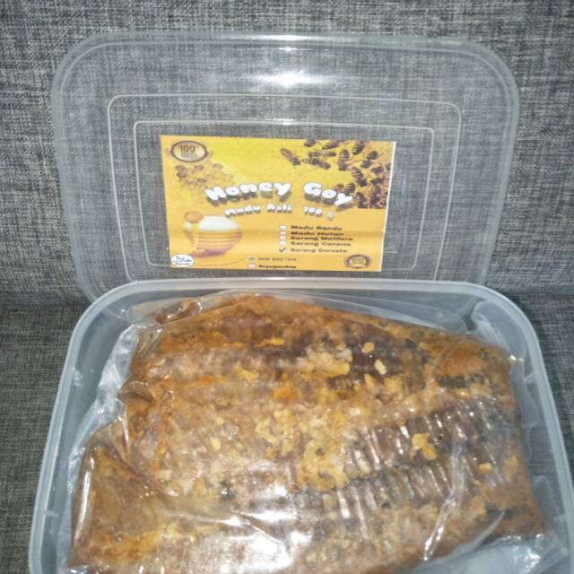 

Madu Sarang Apis Dorsata (Hutan Liar) 500 gram