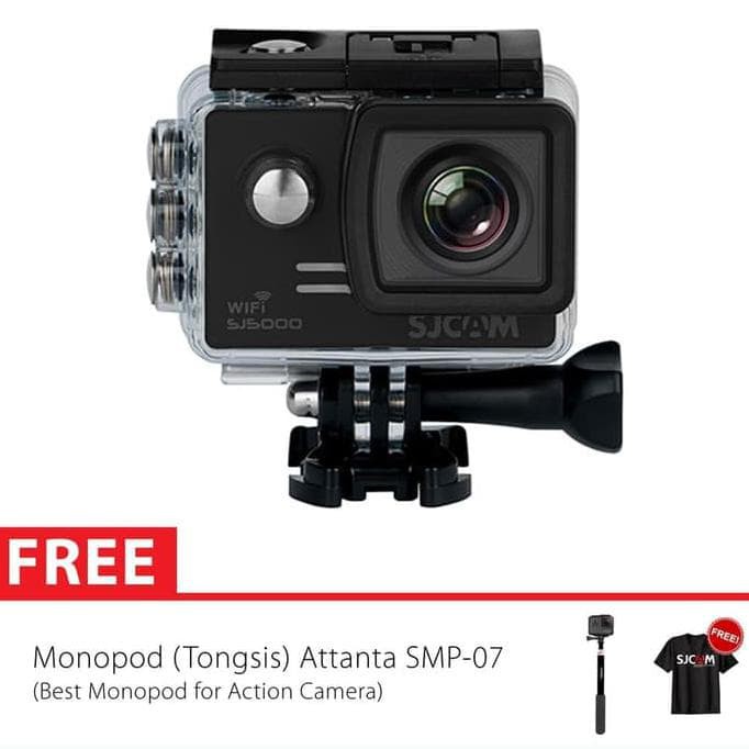 SJCAM SJ5000 WIFI Ultra HD Action Kamera Tongsis