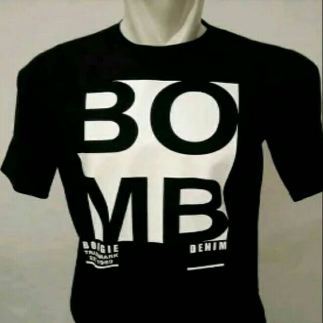 Tshirt Bomboogie. Kaos Bomboogie. Baju Bomboogie