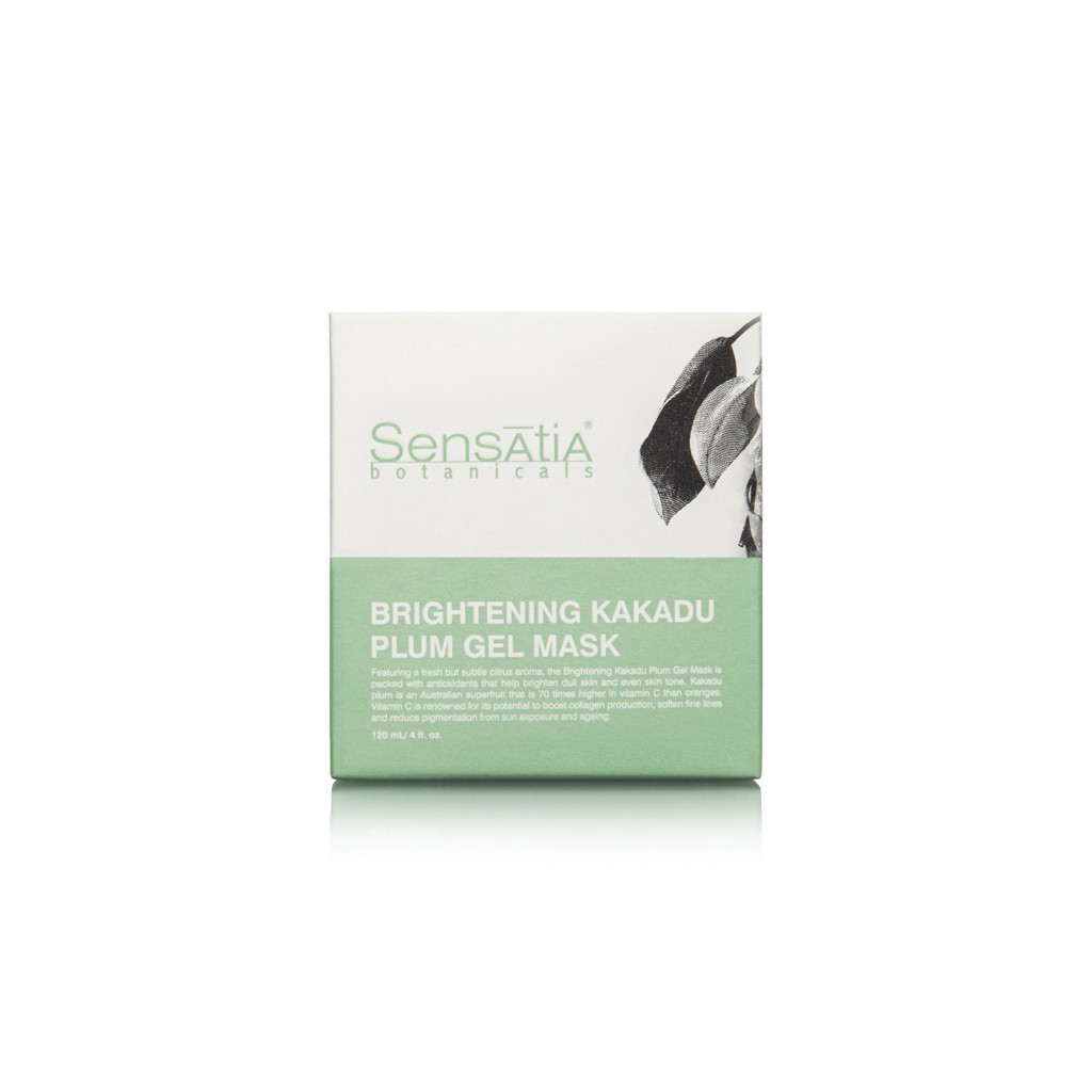 Sensatia Botanicals Brightening Kakadu Plum Gel Mask - 120mL / 4 fl.oz.