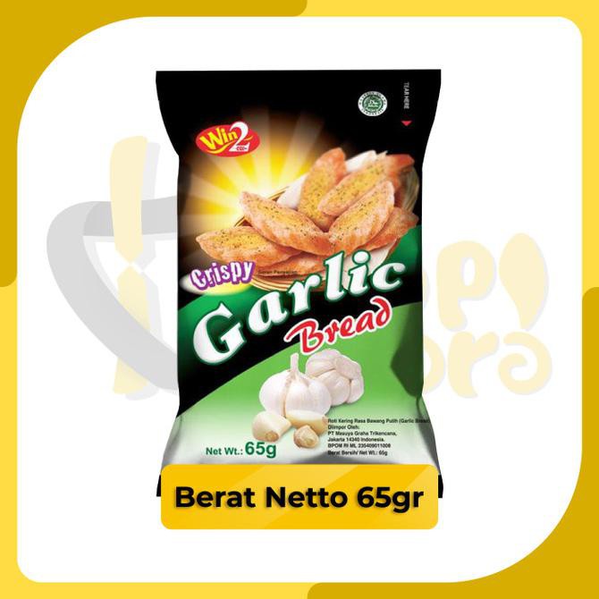 

Restock Snack Import | Win2 / Win Win Crispy Garlic Bread Snack 65Gr |Original