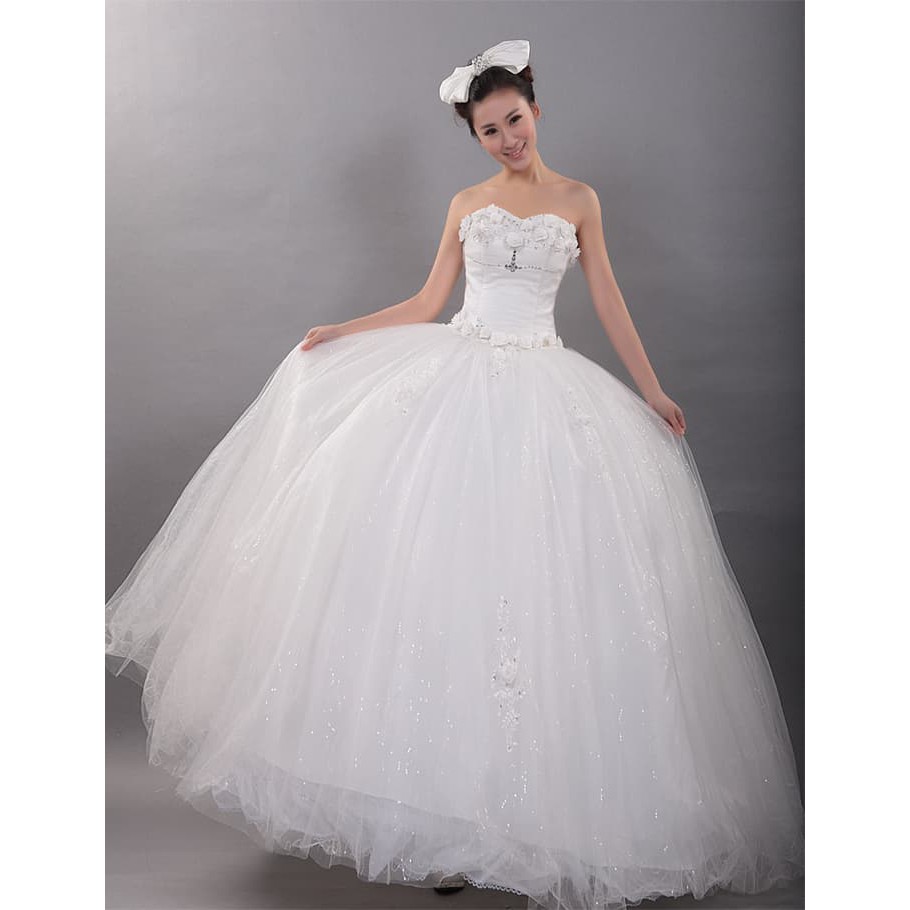 Wedding Dress - Gaun Pengantin Bunga Rose Korea