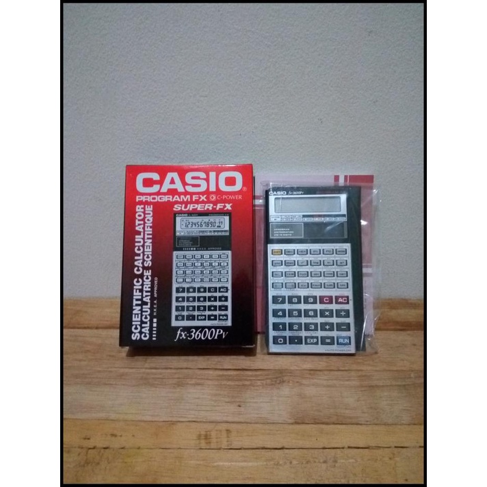 

Kalkulator Casio Fx 3600 Pv