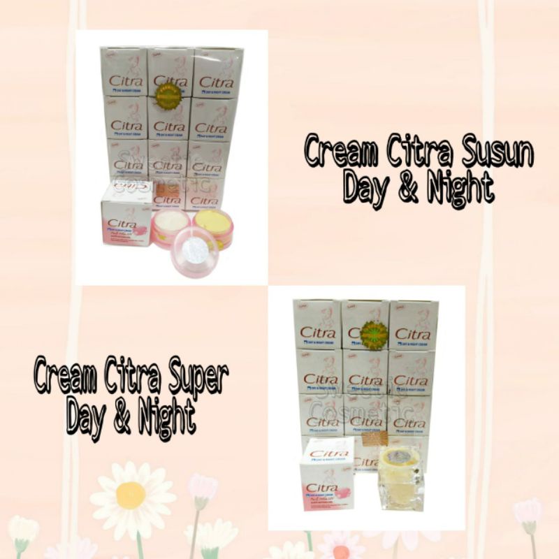 [ Ecer ] CREAM CITRA SUSUN SIANG MALAM / SUPER