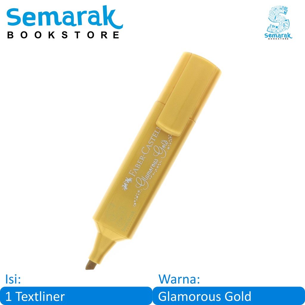

Faber Castell Textliner 46 Metallic - Glamorous Gold