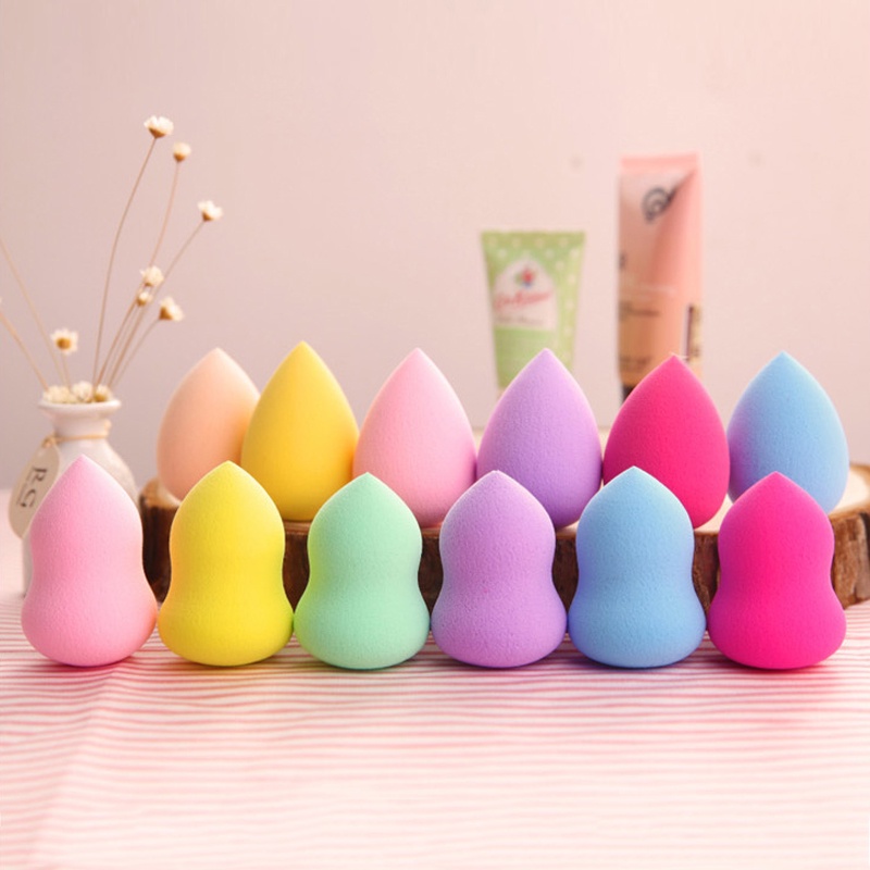 Kecantikan Sponge Blender Teardrop Sponge Blender Makeup Telur Murah