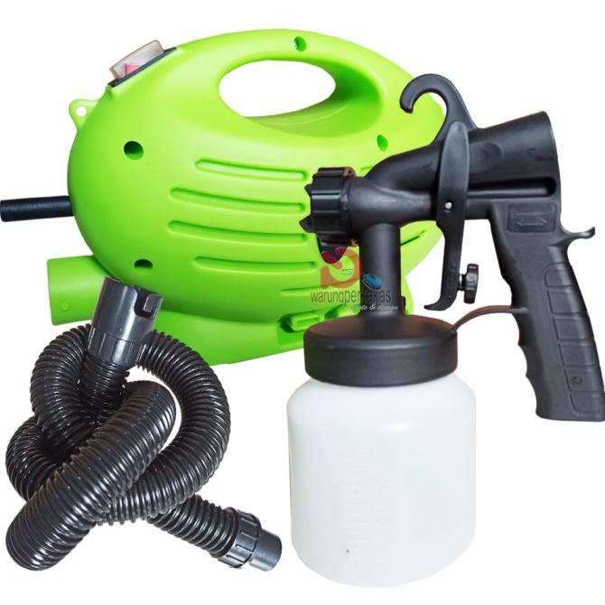 Nankai Spray Gun 800ml + Kompressor Untuk Cat Water Base Lengkap Termurah