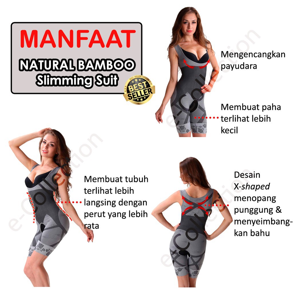 [COD] Korset Katun Bambu Membentuk Tubuh Ramping Seksi Sejak Pertama Pemakaian | Natural Bamboo