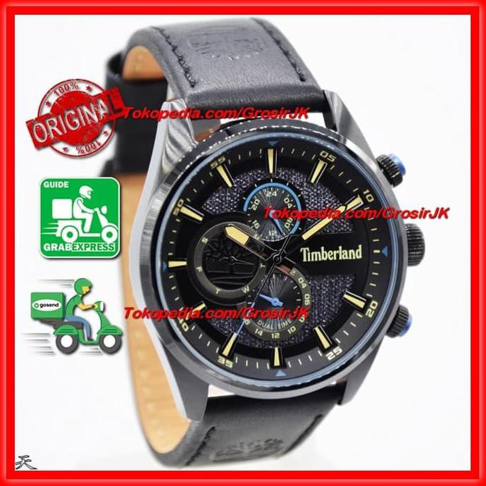 BISA COD READY STOCK Jam Tangan Timberland Cowok Original | Jam Timberland Pria KOMPLIT Kode