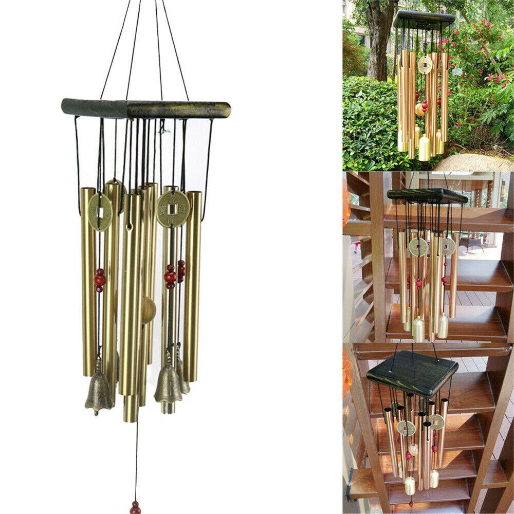 Solighter Lonceng Angin Outdoor Taman Lonceng Tembaga Kreatif