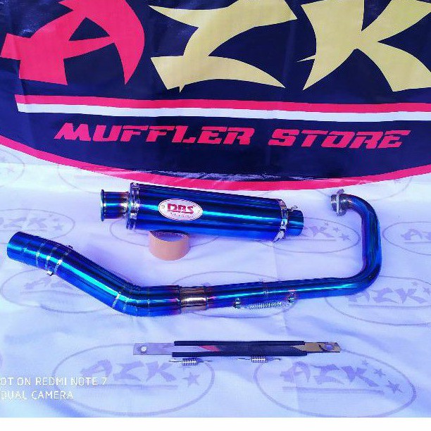 Knalpot DBS Bluemoon SATRIA FU / RAIDER 150 FI