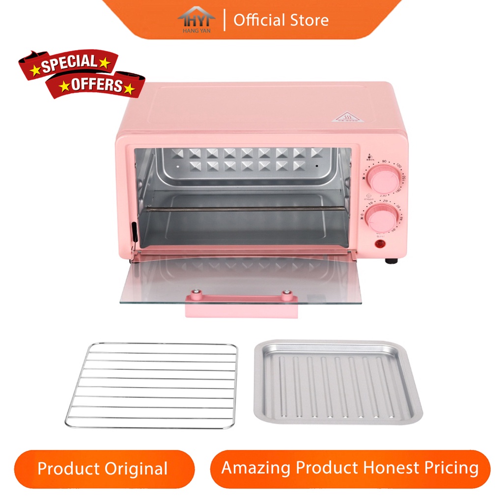 Oven Listrik Low Watt 12L Microwave Pemanggang Electric Penghangat Makanan