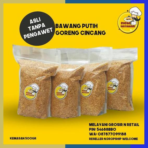 

Bawang Putih Cincang Goreng 1000Gr