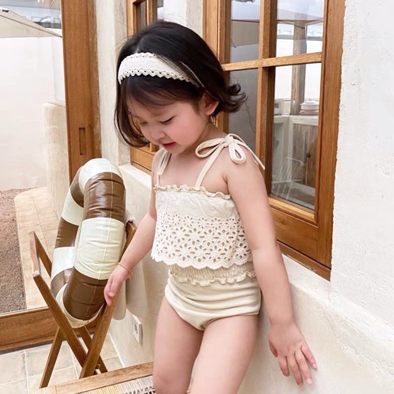 Nora Lacey Swimsuit/ Swimsuit Anak Perempuan/ Baju Renang Anak