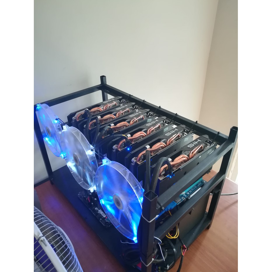 Jual mining rig 6vga his rx 580 8gb second | Shopee Indonesia