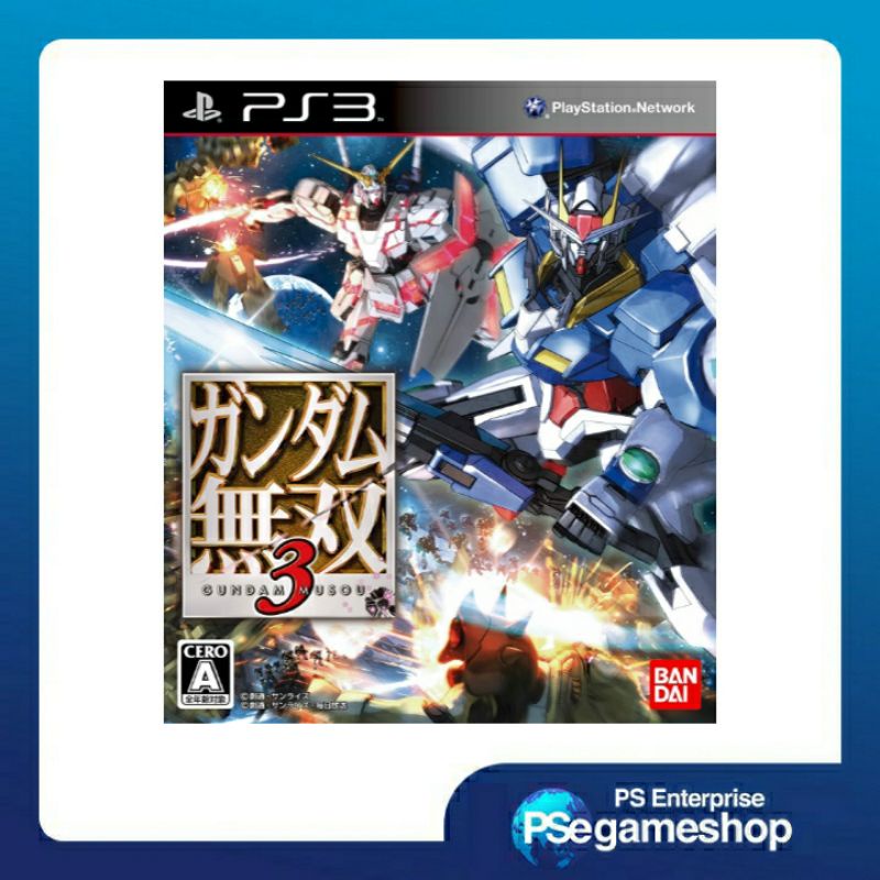 Ps3 Gundam Musou 3 - Eng / noseal ( preloved )