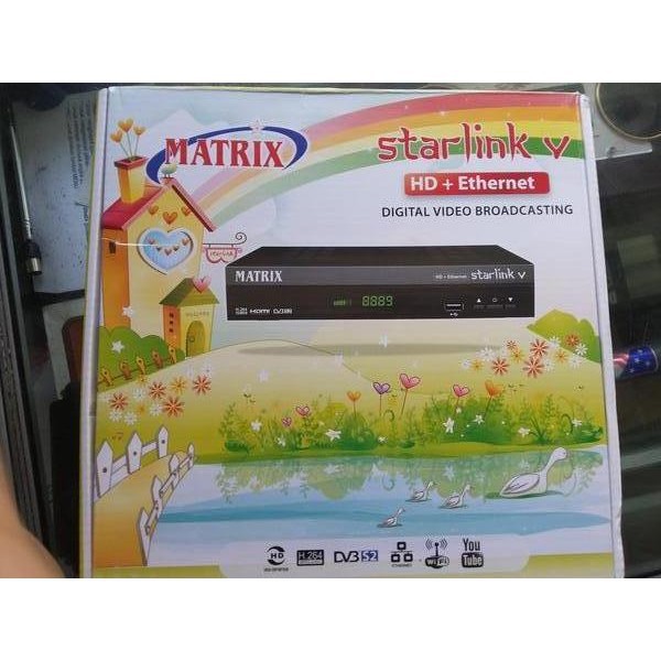 Receiver Legend Matrix Starlink V HD Ethernet Upgrade SW Harga Murah