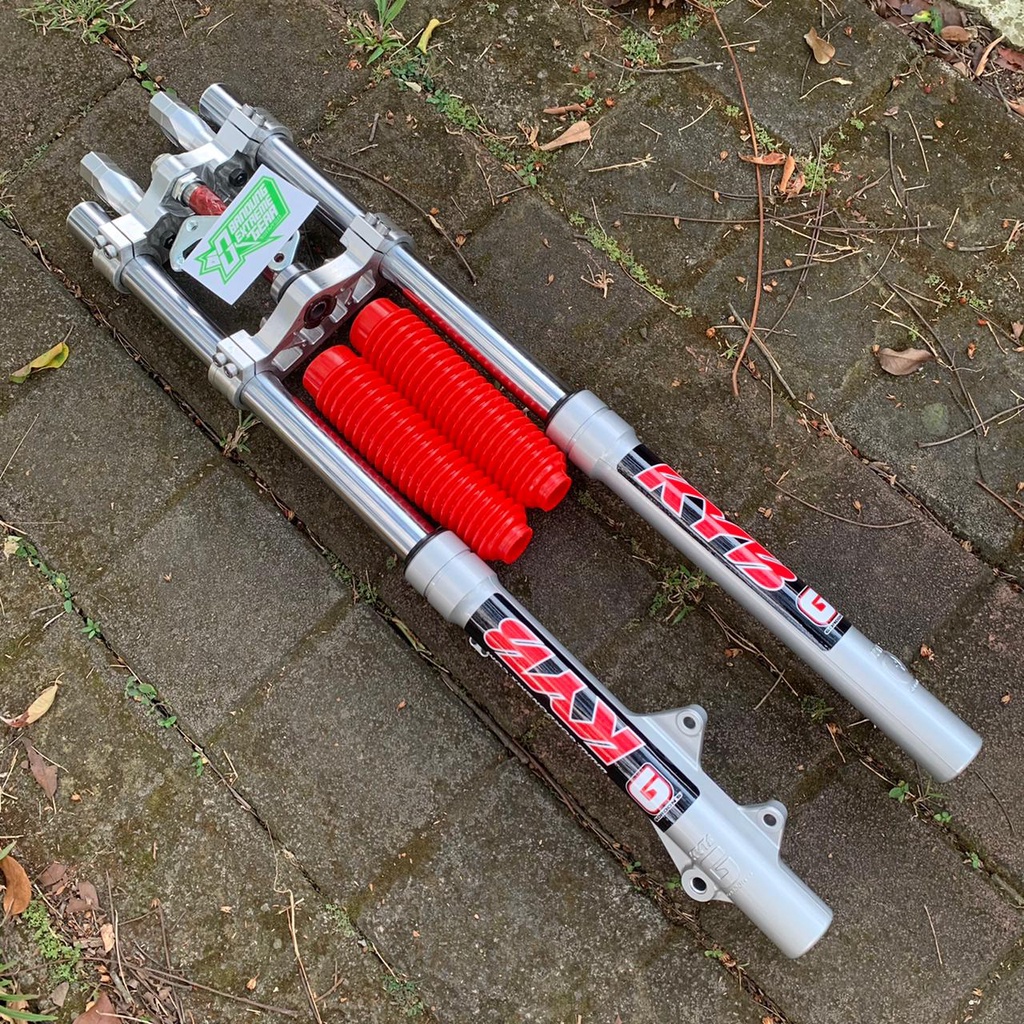 SHOCK TELESKOPIK KAYABA GORDON 41 KLX/D-TRACKER ORIGINAL TERBARU TERLARIS