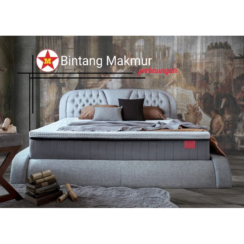 Springbed Helux Arnold orthopedic latex springbed set ori 180x200 garansi 15 tahun