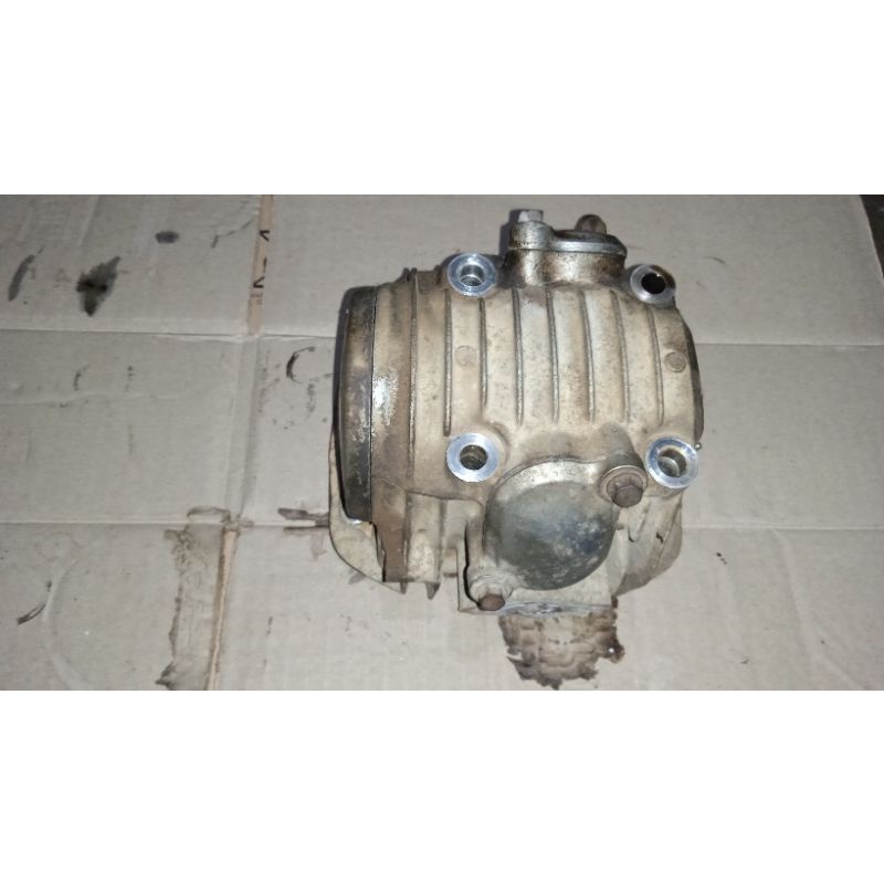 silinder head kop supra x 125 batman original second, kop supra x 125 karbu, silinder head supra x 1