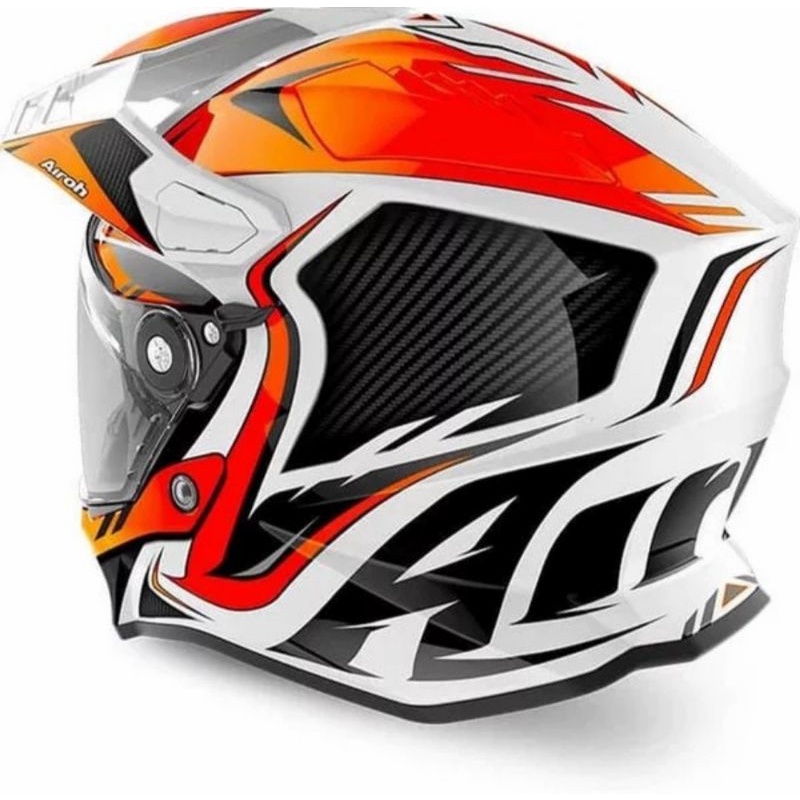 Airoh Commander Carbon Orange