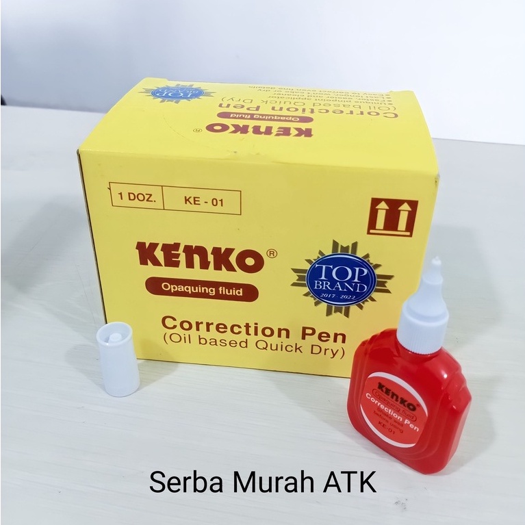 Jual TIPEX / CORRECTION PEN KENKO KE01 ( /PCS ) Shopee Indonesia
