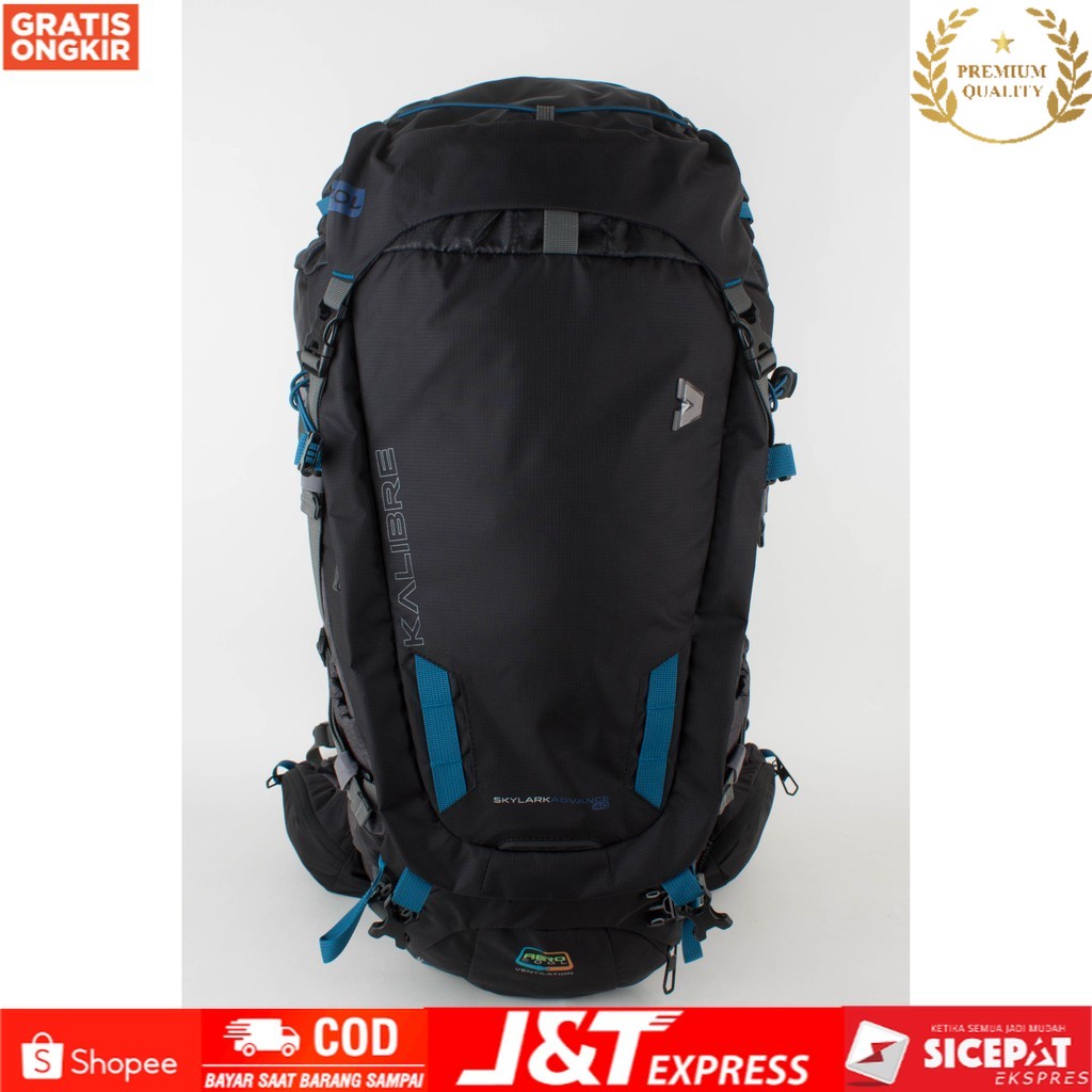 TAS RANSEL GUNUNG KAPASITAS 40L TAS CARRIER TAS HIKING TRAVELING OUTDOOR MK910691046 ORIGINAL -ZECCO
