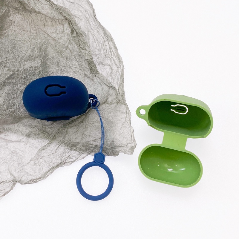 Soft Case Silikon Motif Buah Lucu Dengan Kait Untuk Xiaomi Redmi Airdots 3 Pro