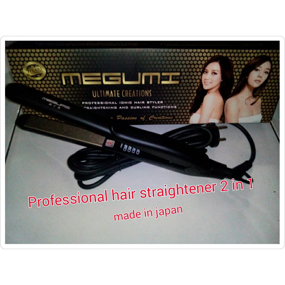 Megumi Catok Profesional Hair Straightener 2in1 MG-34