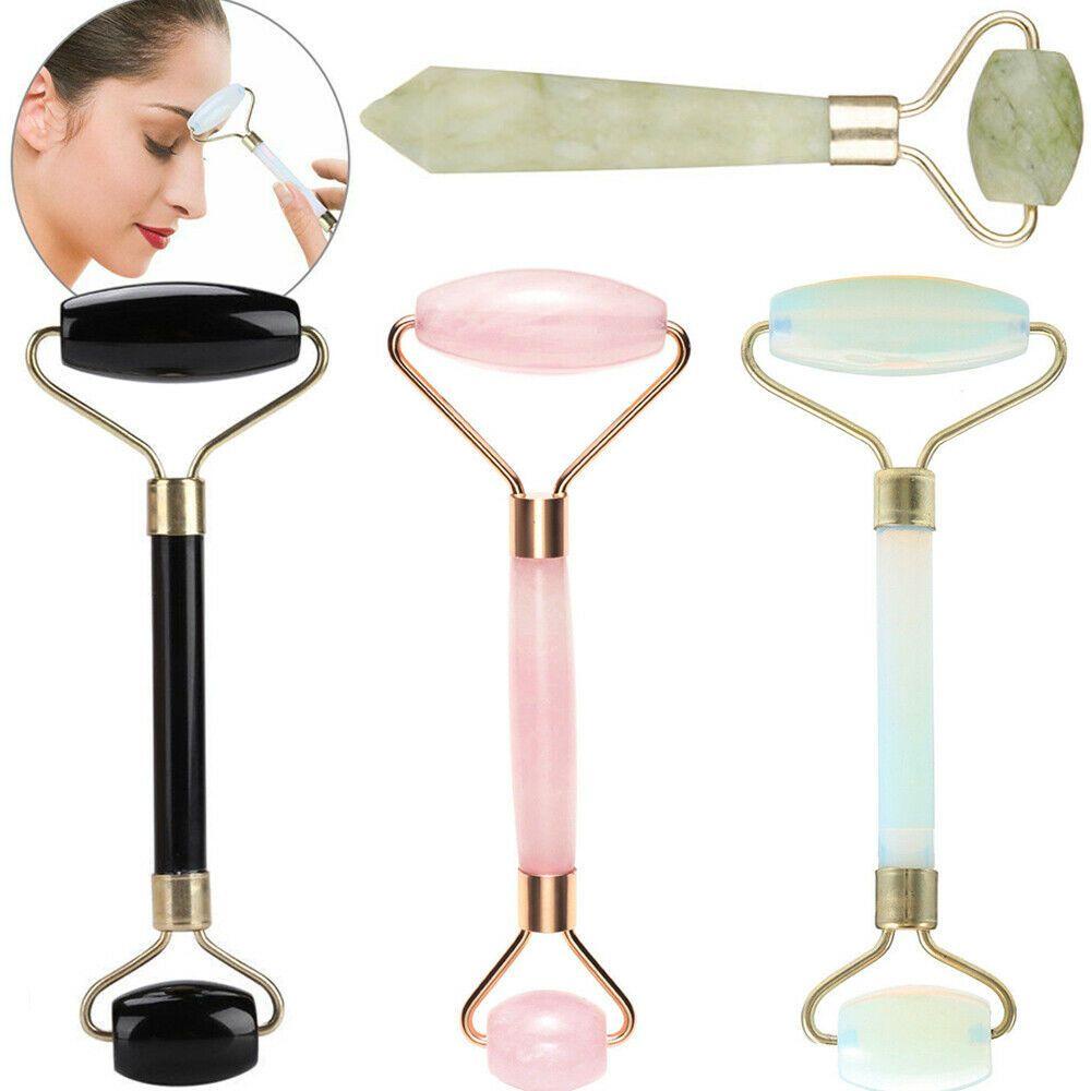 Agustinina Alat Pijat Wajah Natural Quartz Beauty tool Neck Guasha Board