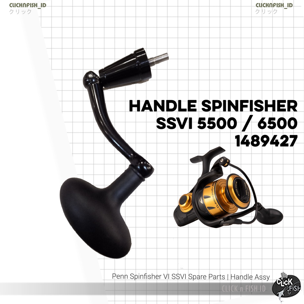 Parts Handle - Penn SPINFISHER VI SSVI Handle Ass 15 - SSVI5500