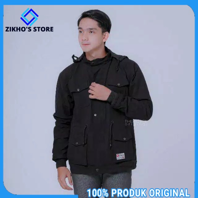 Jaket Parka Pria Polos 0rginal Premium Dickies Ukuran L XL XXL Tebal