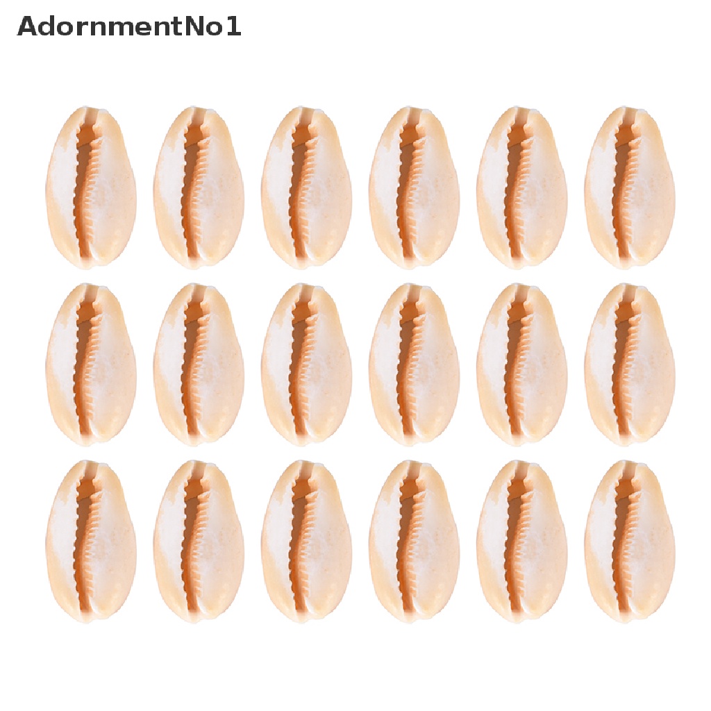 (AdornmentNo1) 50pcs Liontin Kerang Cowrie Alami Untuk Membuat Perhiasan DIY