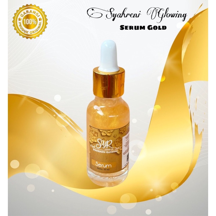 BISA (COD) SERUM GOLD SYAHRENI GLOWING