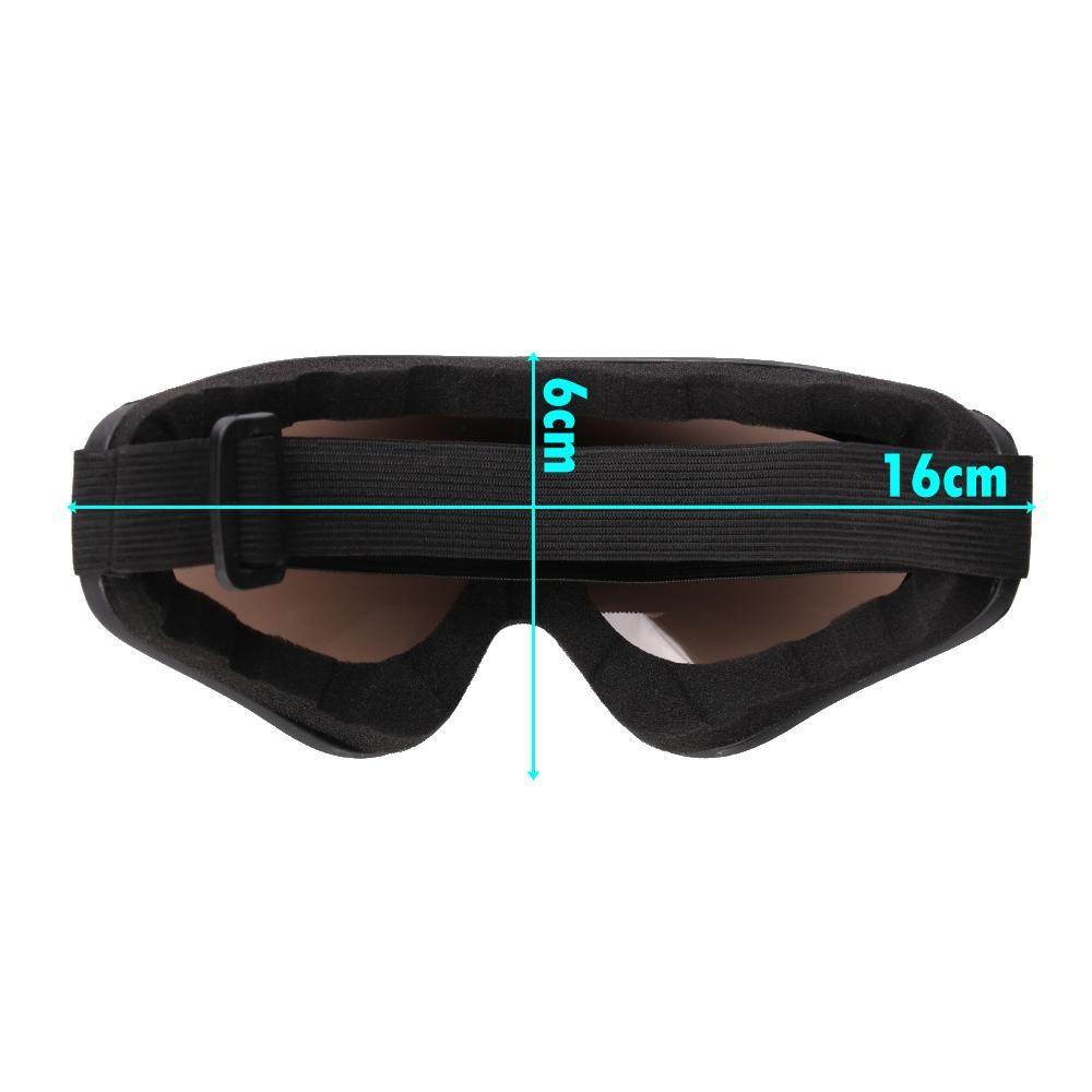 R-FLOWER Musim Dingin Tahan Angin Baru Tahan Debu Olahraga Luar Ruangan Snowboard Eyewear Glasses